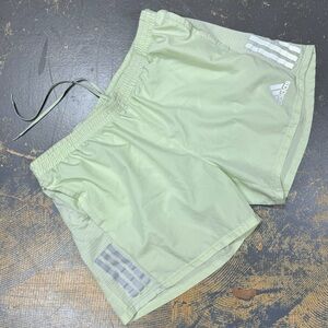 Adidas Own The Run Fitness 5” Shorts XXL Originals HN3566 Light Green